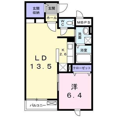 カルム名神の物件間取画像